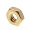 Prime-Line Machine Screw Nut, #10-24, Brass, Brass, 50 PK 9074287 - alternate 1